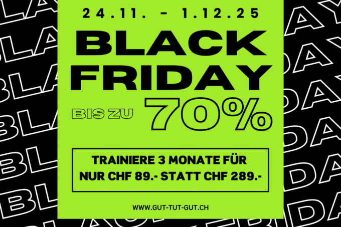 Jetzt oder nie – dein Black Friday Fitnessangebot!